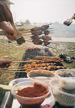 燒烤,野炊,郊游