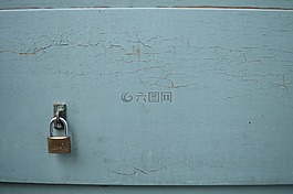 锁,门,绿色