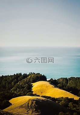 加利福尼亞州,丘陵,景觀