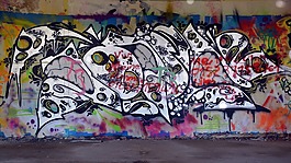 丟失的地方,涂鴉,廢墟
