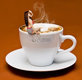 咖啡,杯,咖啡杯