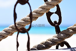 加勒比,海灘,海