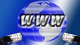 www,互联网,世界地球仪