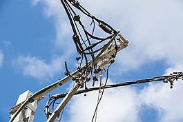 電子,塔,桅桿