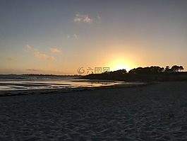 日落,海,暮光之城