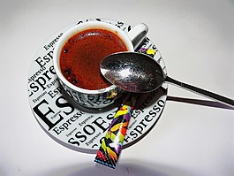 咖啡,espressotasse,喝
