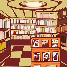 书店,图书馆,阅读