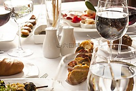 食品,表,餐厅