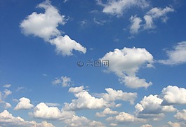天空,天堂,云