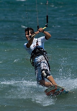 kitesurf,水上運(yùn)動,湖