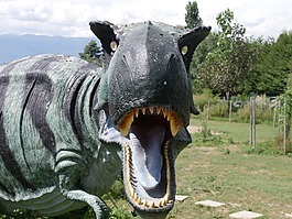 恐龙,tiranosaure,怪物