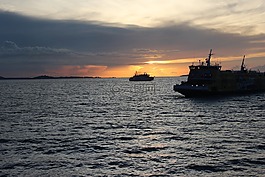 帕岸,海,船舶