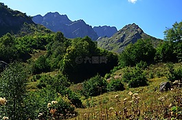 阿布哈兹,山,性质