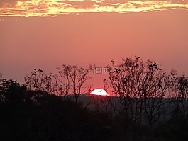 日落,景區(qū),天空