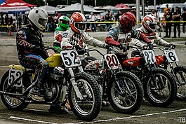 摩托車,競賽,賽車運動
