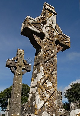 monasterboice,爱尔兰,石十字架
