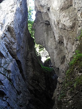 岩,悬崖,峡谷