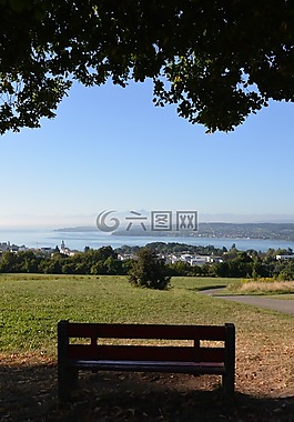 博登湖,查看,湖景
