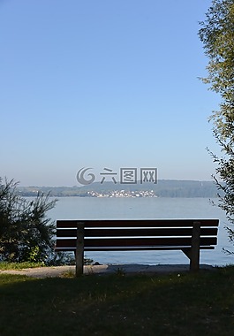 银行,休息的地方,博登湖