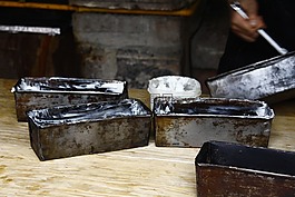 黃油,模具,面包