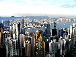 香港,城市,高住宅