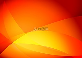 背景,橙色,光