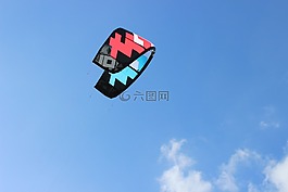 帆船,天空,風(fēng)箏沖浪