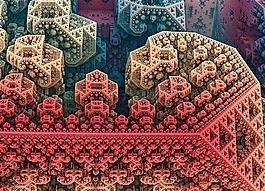 分形,3d,圖形