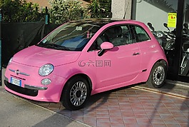 汽車,菲亞特 500,撒丁島