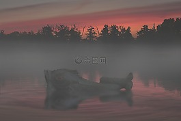 照片蒙太奇,柏林,malchower湖