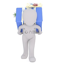 男性,3d模型,孤立