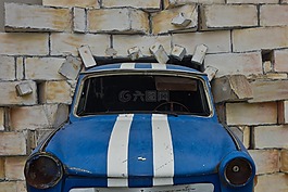 汽車(chē),trabbi,墻