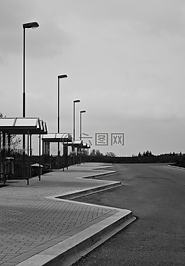 停止,停車場(chǎng),曲折