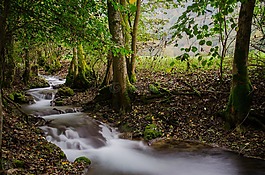 壞 urach,德國,河