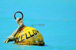 浮标,小船,海