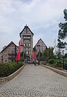 城堡,度假村,brejaya