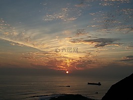 性質(zhì),日落,美