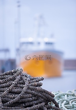 船,小船,港