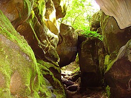 岩,砂石,魔鬼的峡谷