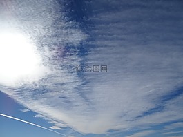 天空,蕨,自然奇觀
