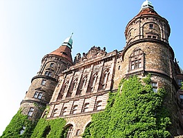 城堡,książ,波兰