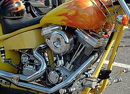 摩托車,發(fā)動(dòng)機(jī),鉻