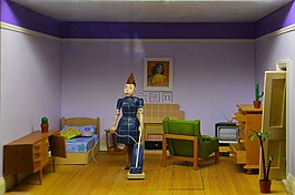 娃娃屋,塑像,娃娃