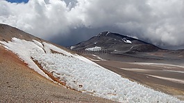 山,冰川,冰