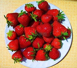 红草莓地球,水果,食品