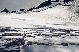 阿尔卑斯山,冰川,远征