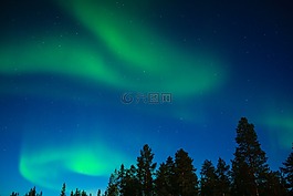 北極光,極光,拉普蘭