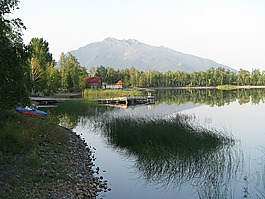 里德,湖,水