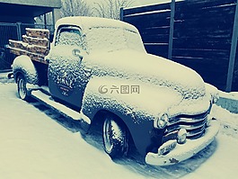 雪佛蘭,雪,oldtimer