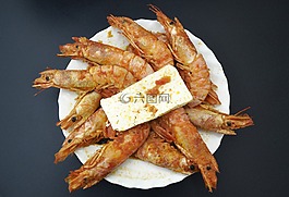 蝦和羊,希臘美食,食品攝影